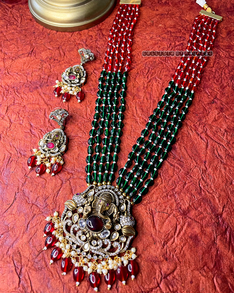 Image of Victorian Temple Neckpiece (AAGN-005)