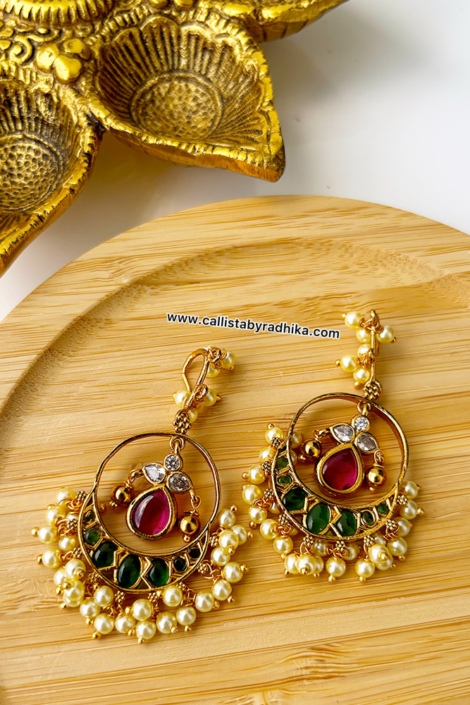 Image of Stone Earrings