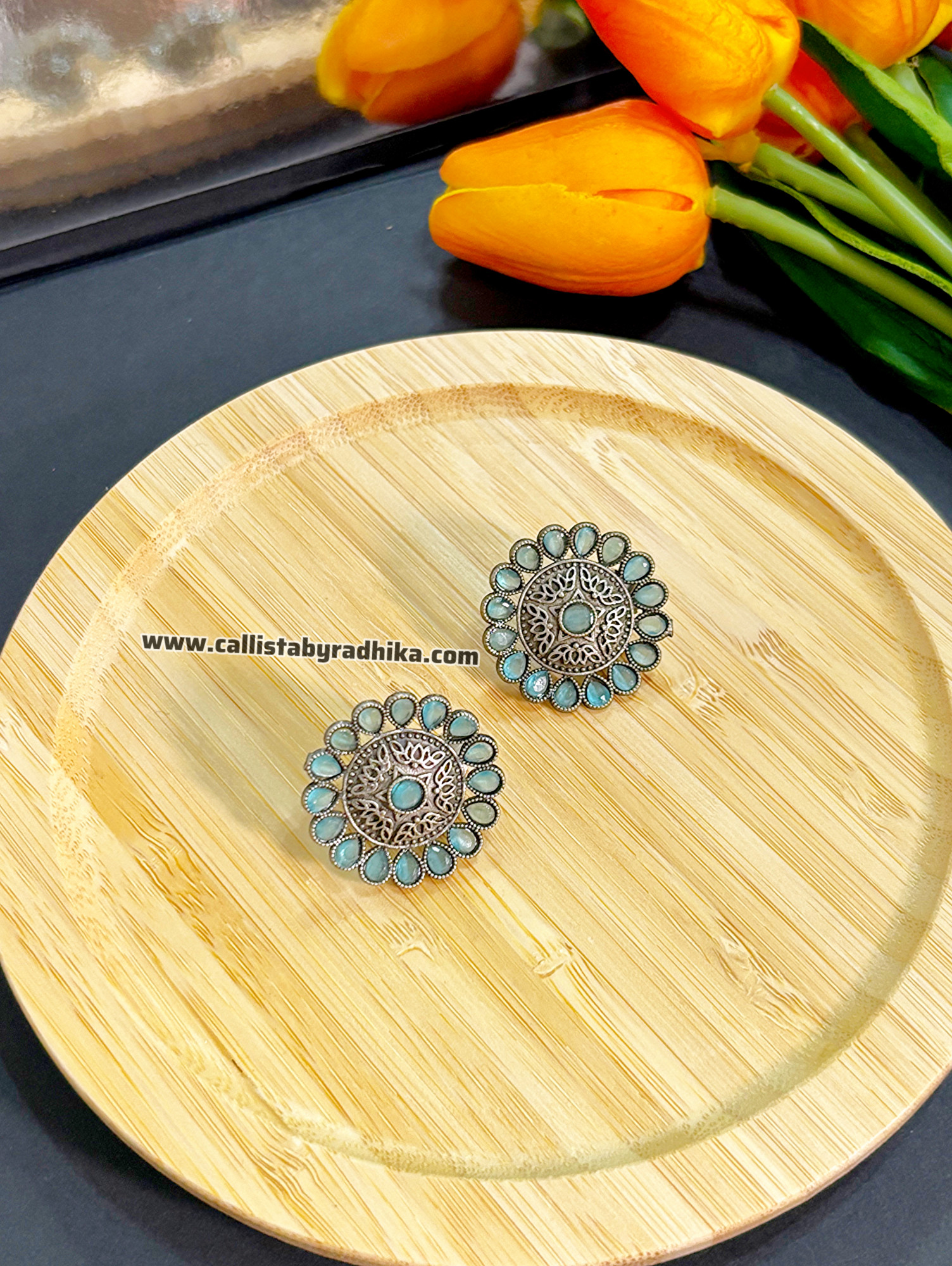 Silver Replica Studs