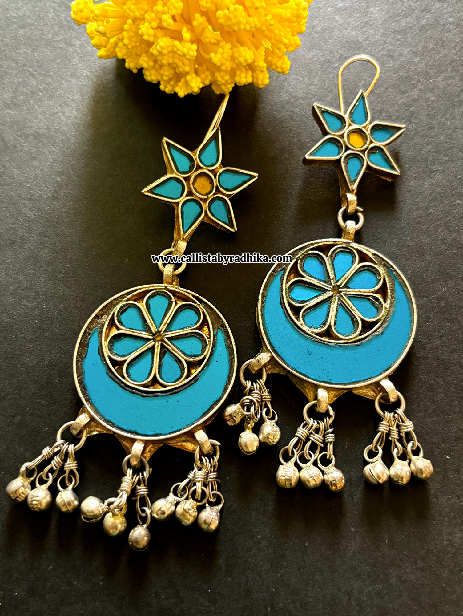 Real Glass Earrings