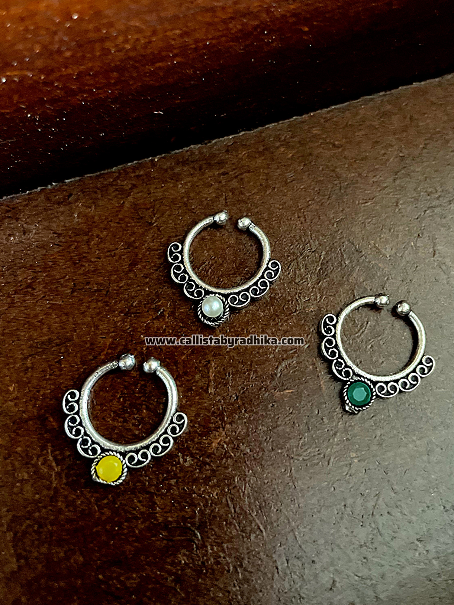 Silver Replica Septum Nosepin
