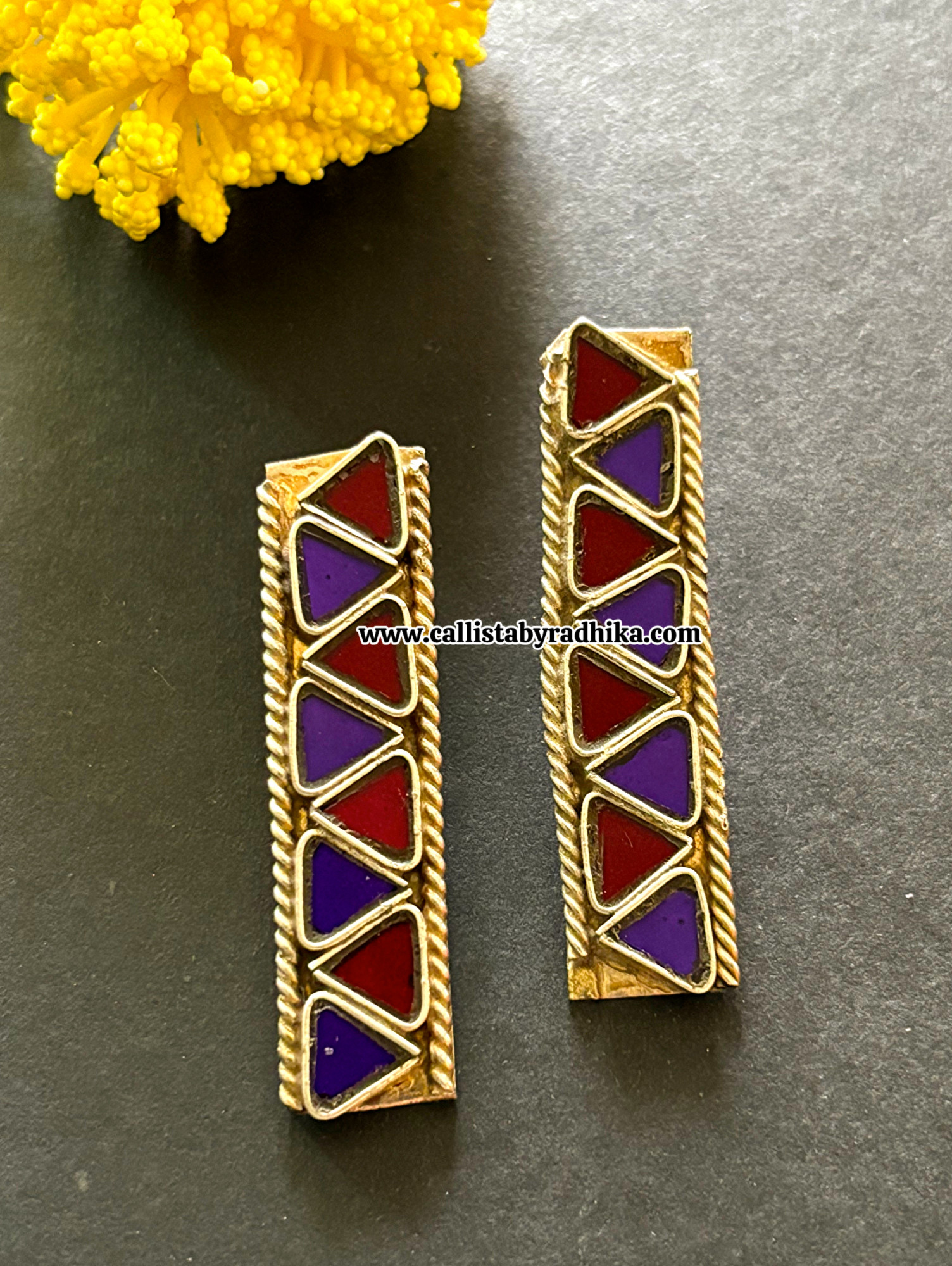Real Glass Earrings