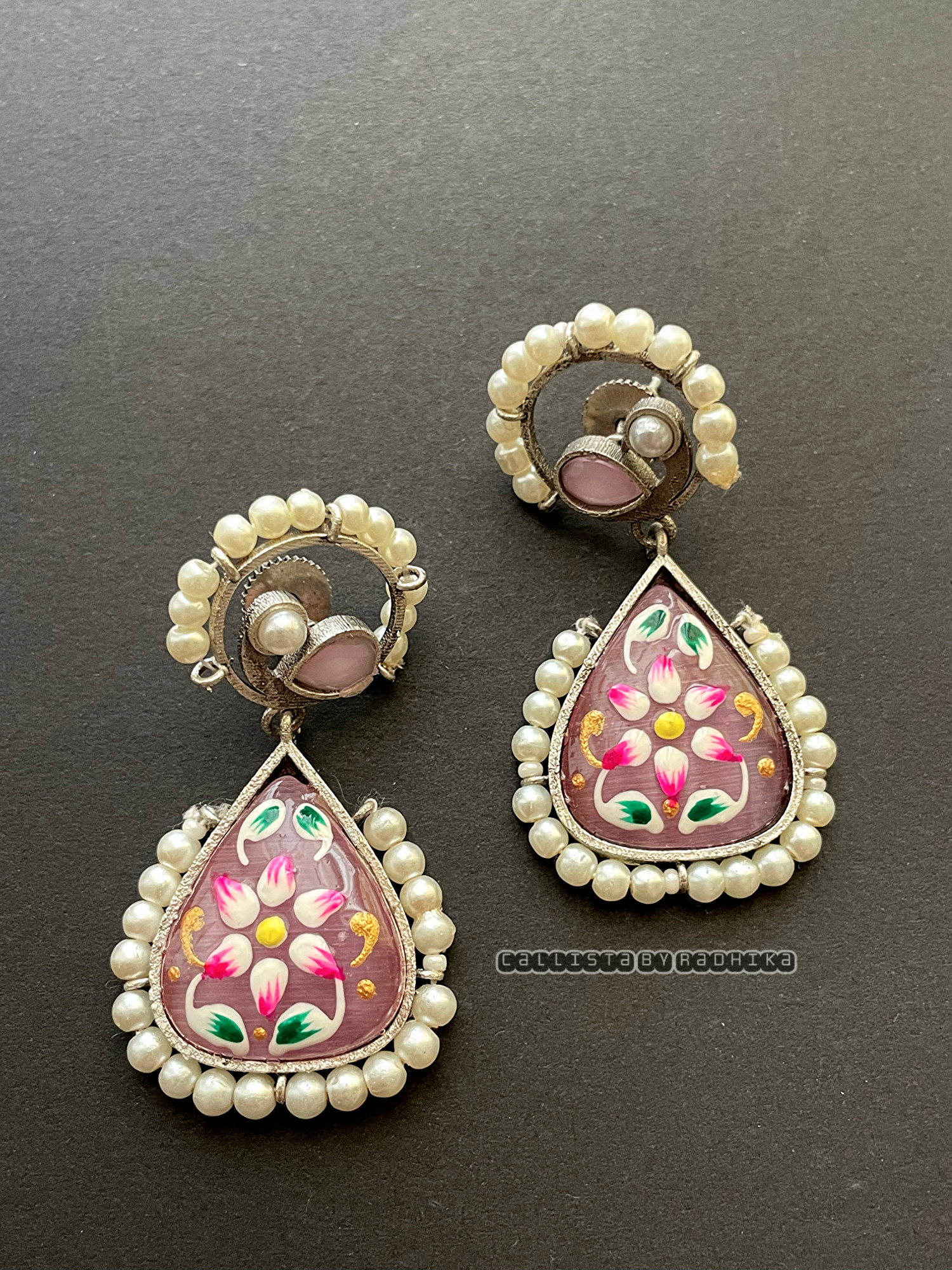 Hand-painted Earrings (HPE-041)