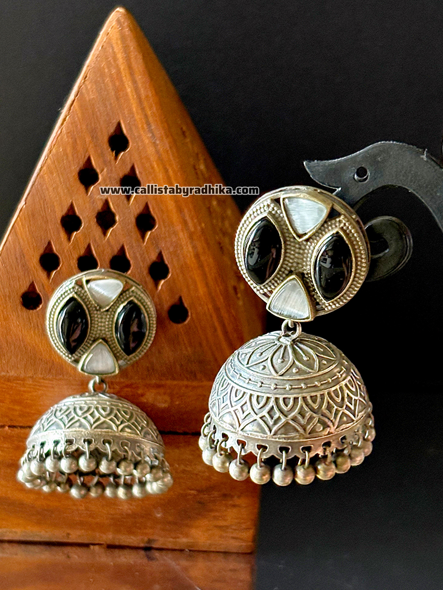 Silver Replica Jhumka
