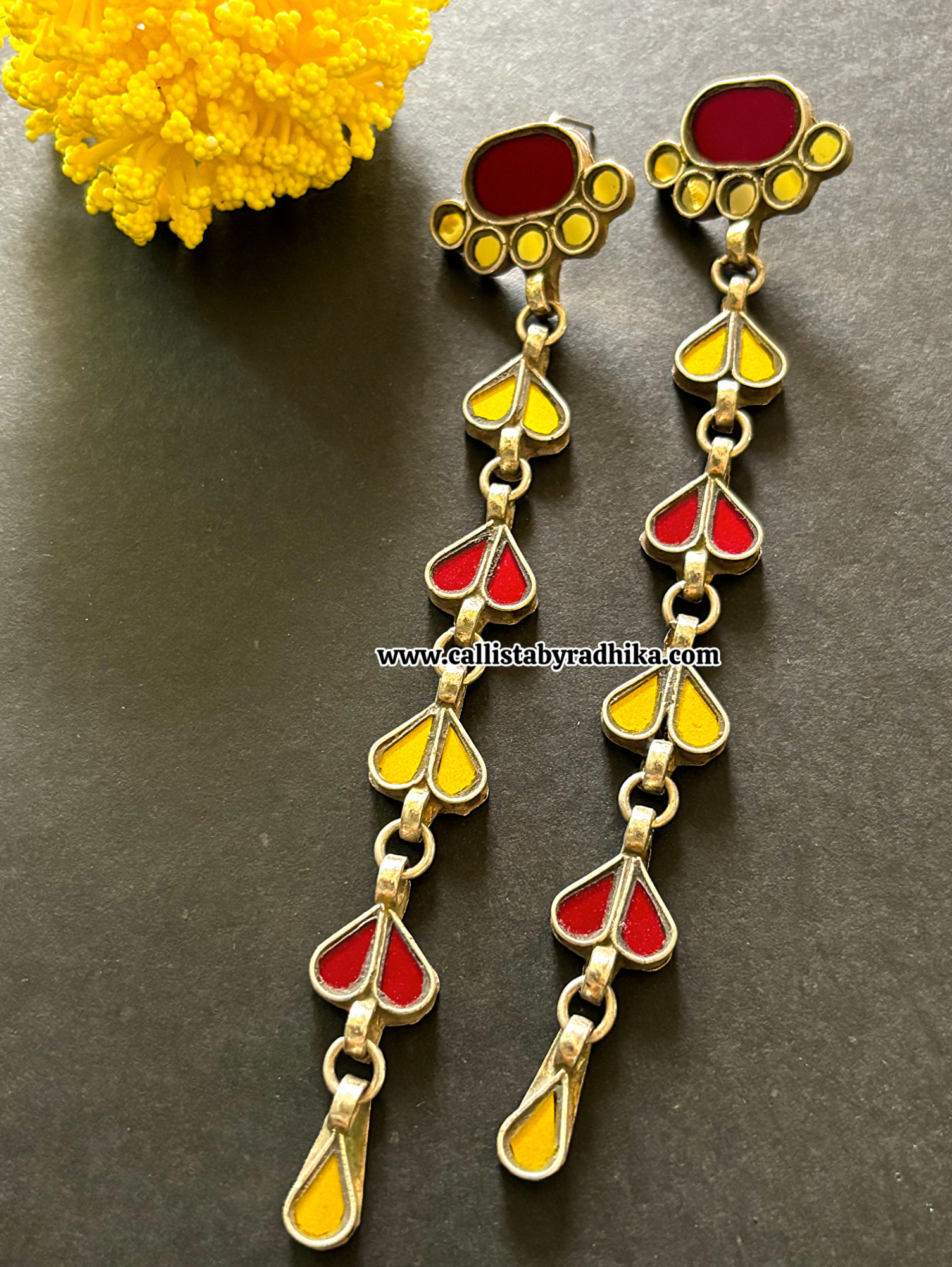 Real Glass Earrings