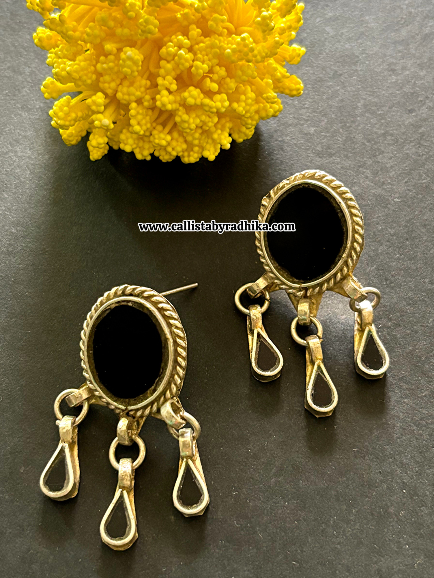 Real Glass Earrings