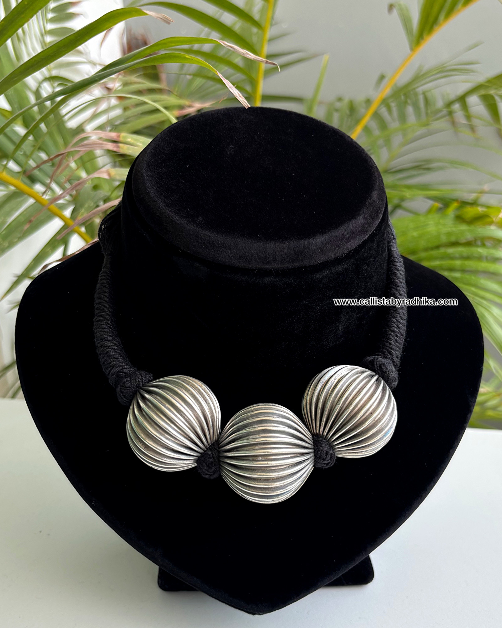 Solid Silver Neckpiece