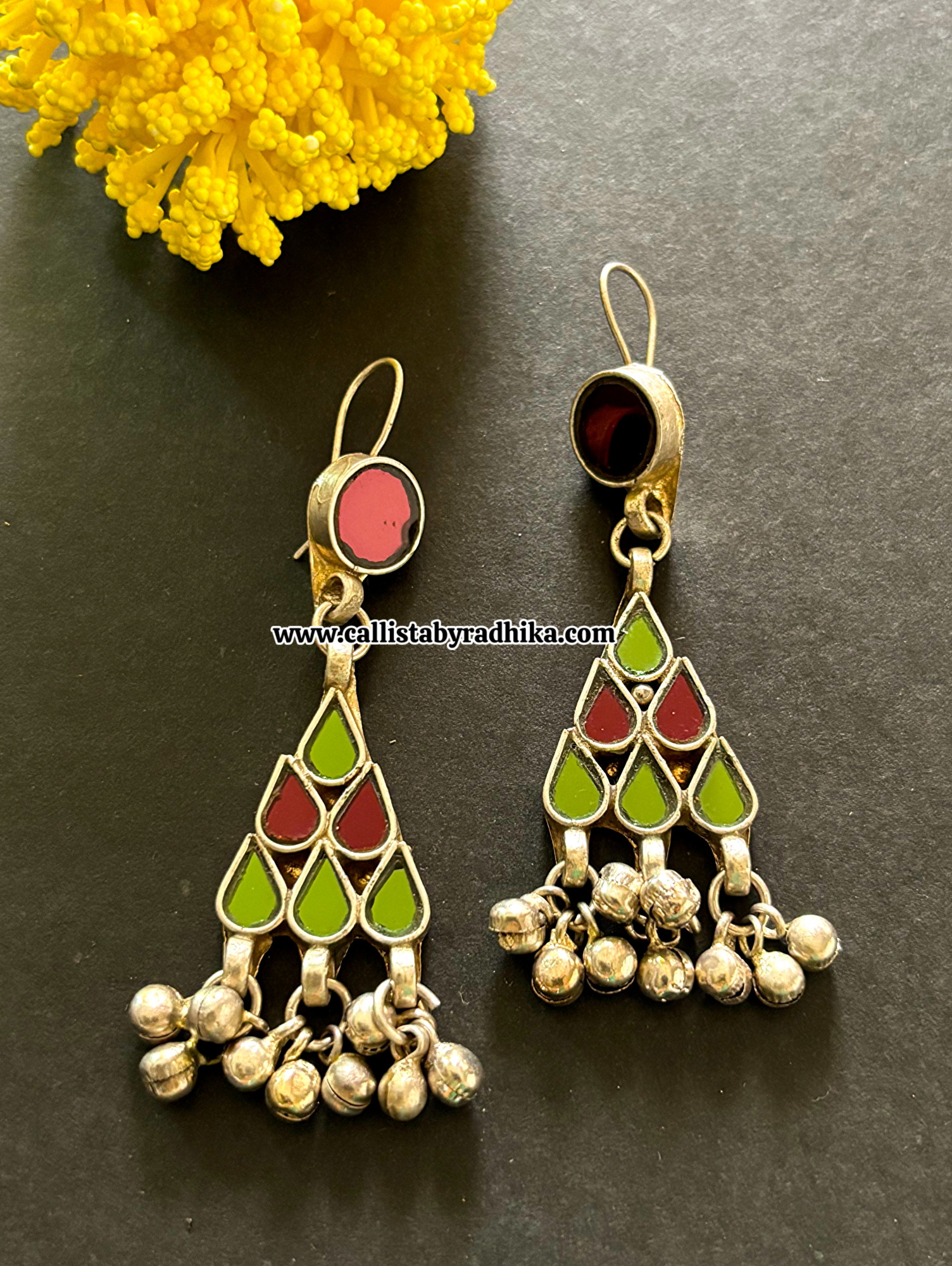 Real Glass Earrings