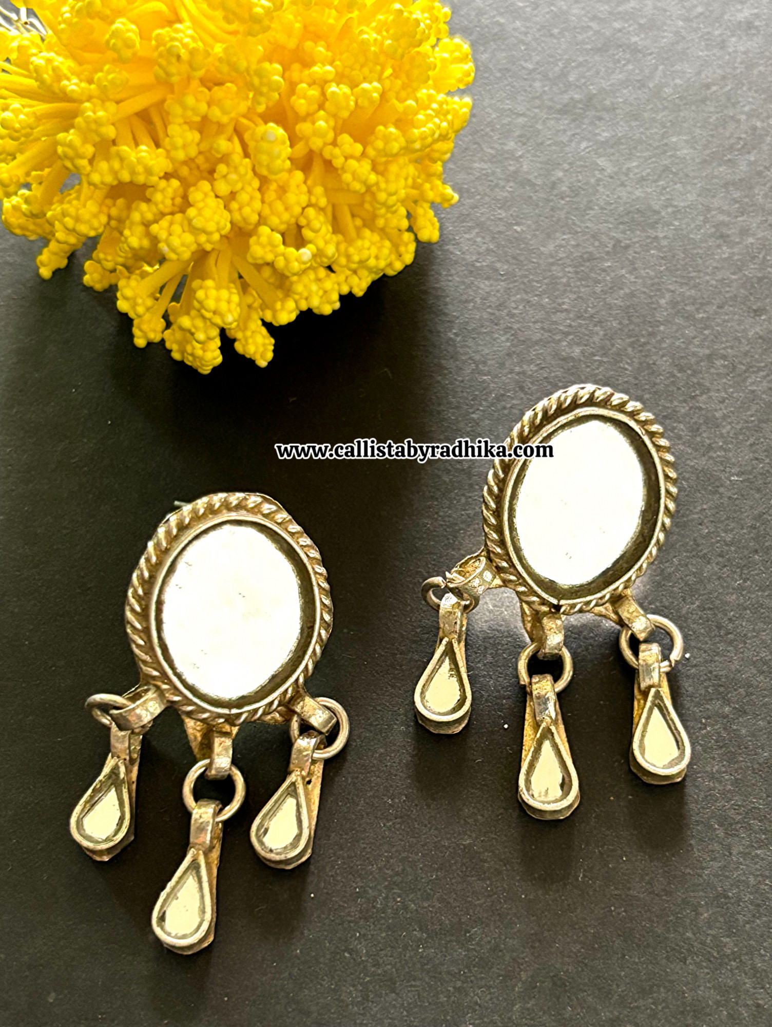 Real Glass Earrings