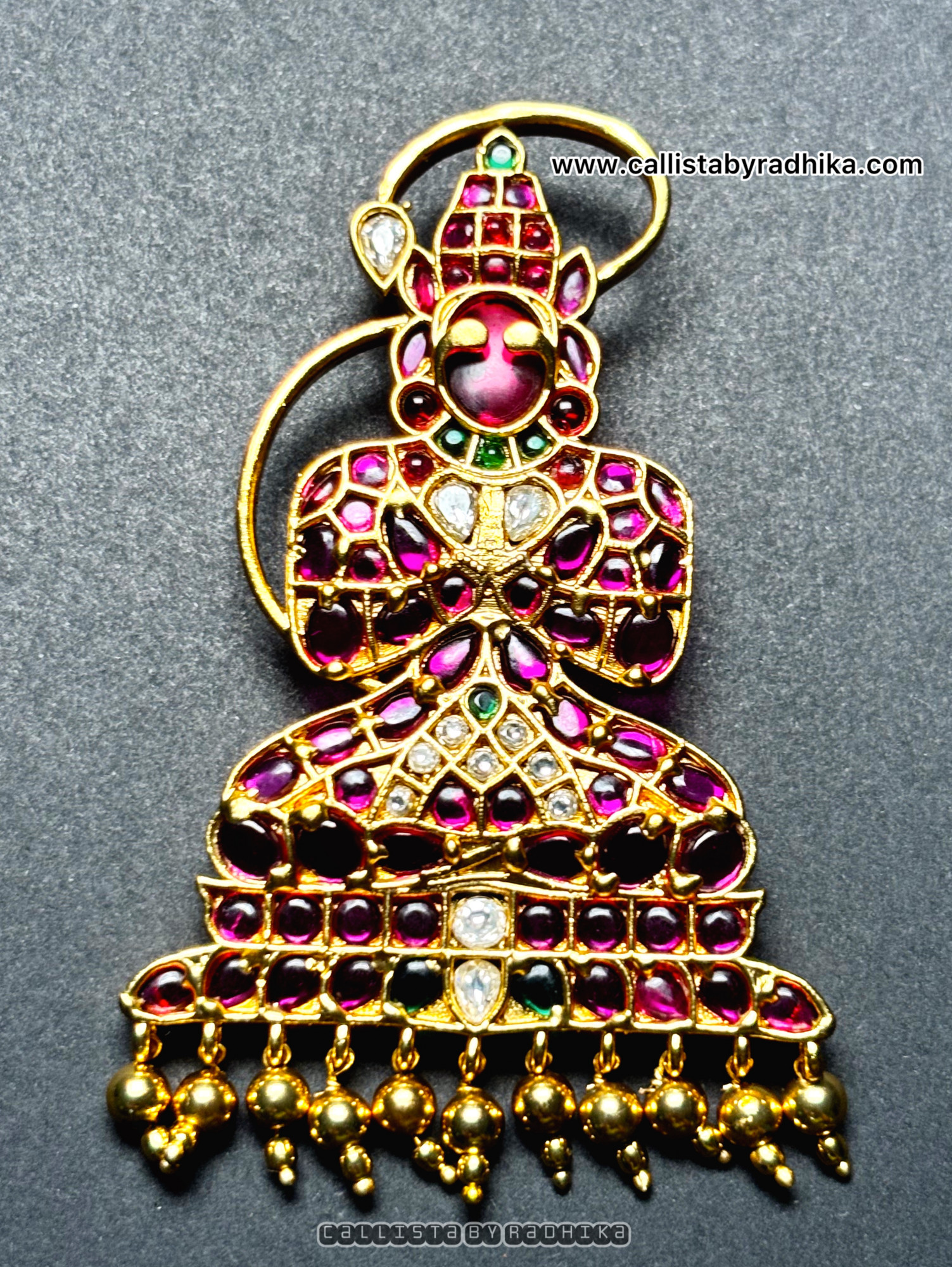 Hanuman Gold Polish Pendant (GPP-007)