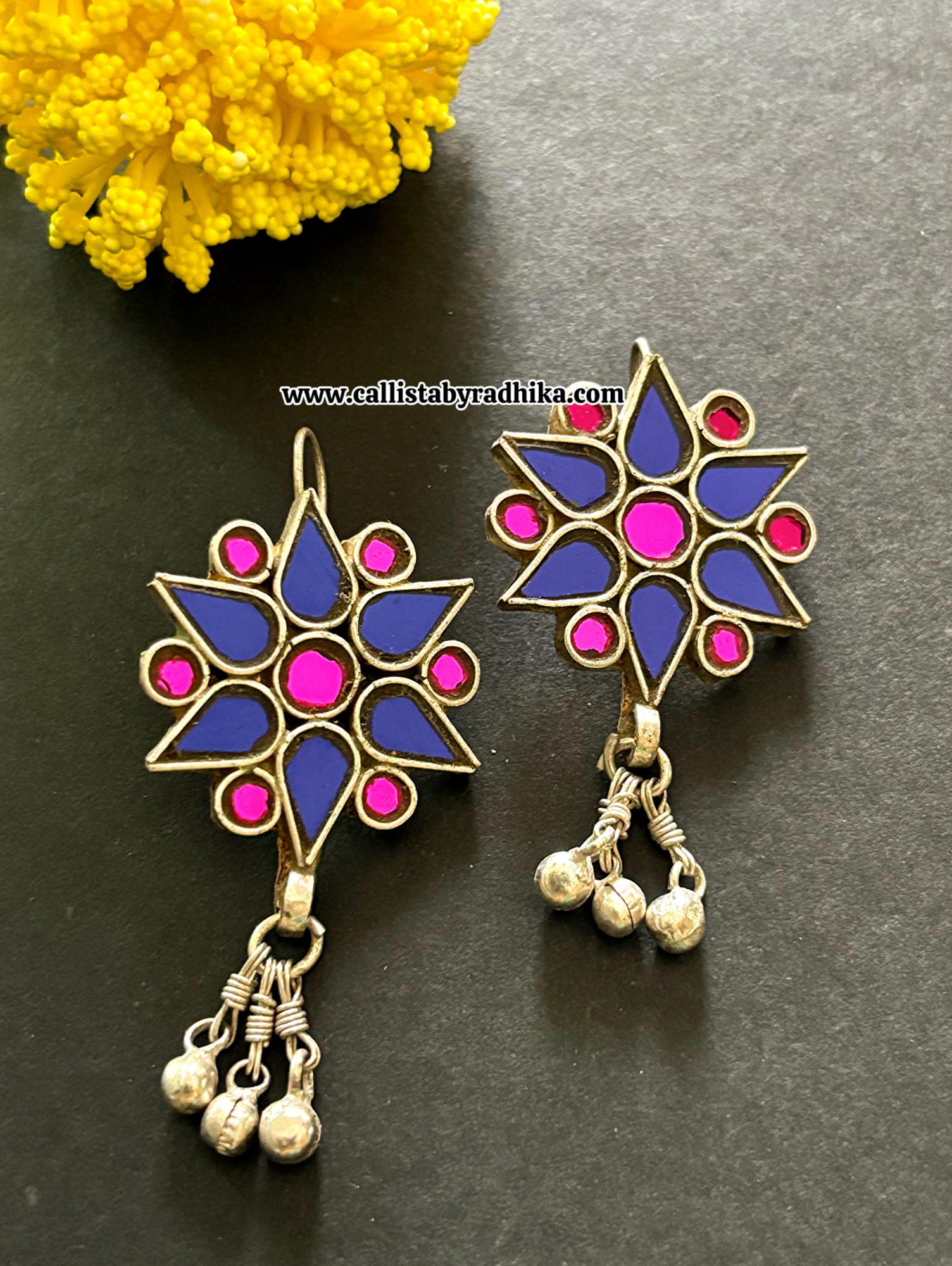 Real Glass Earrings