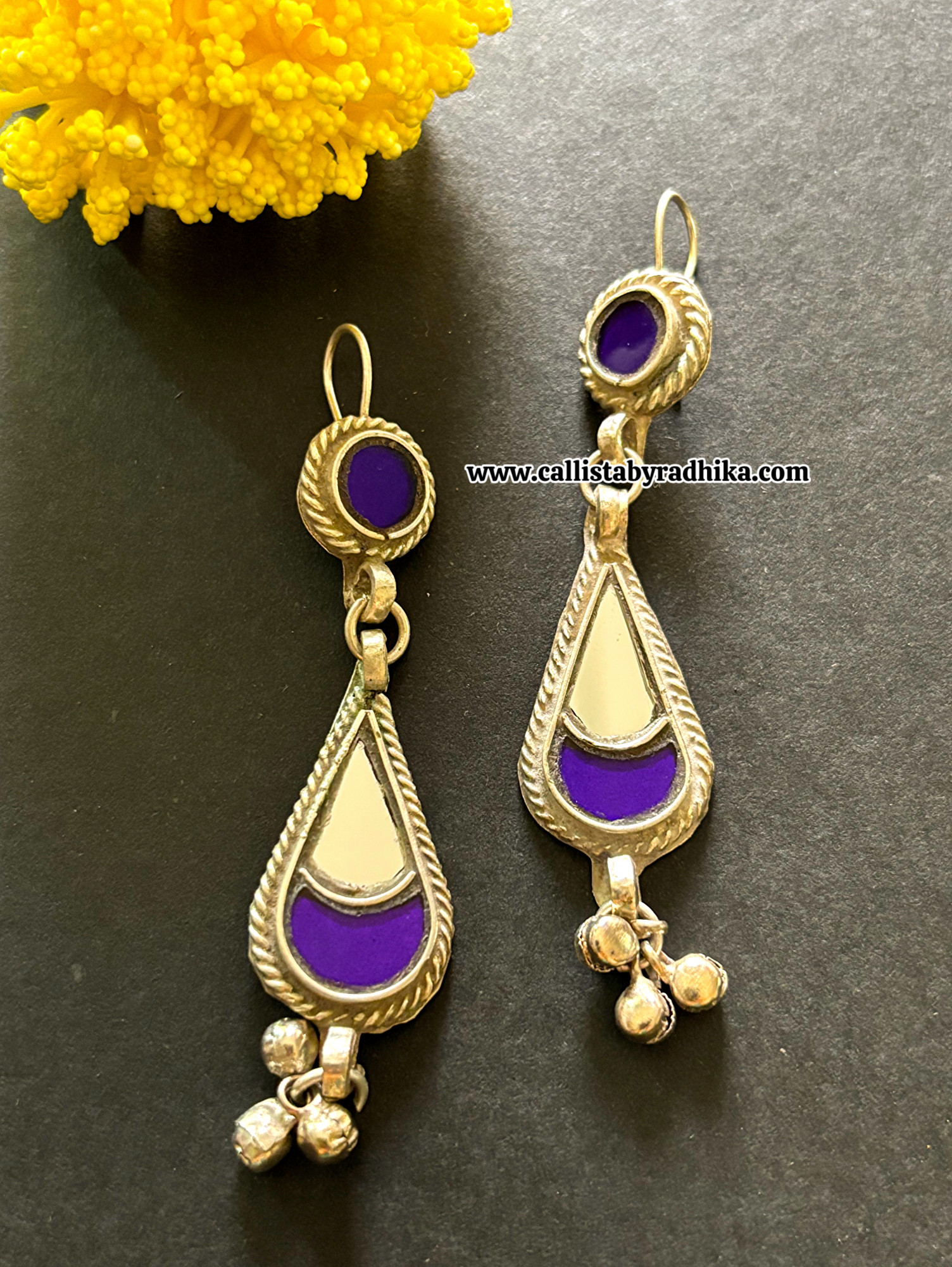 Real Glass Earrings