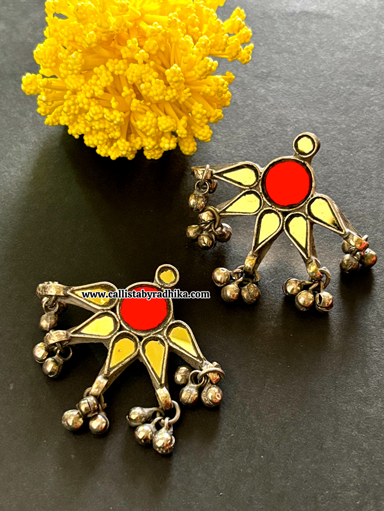 Real Glass Earrings
