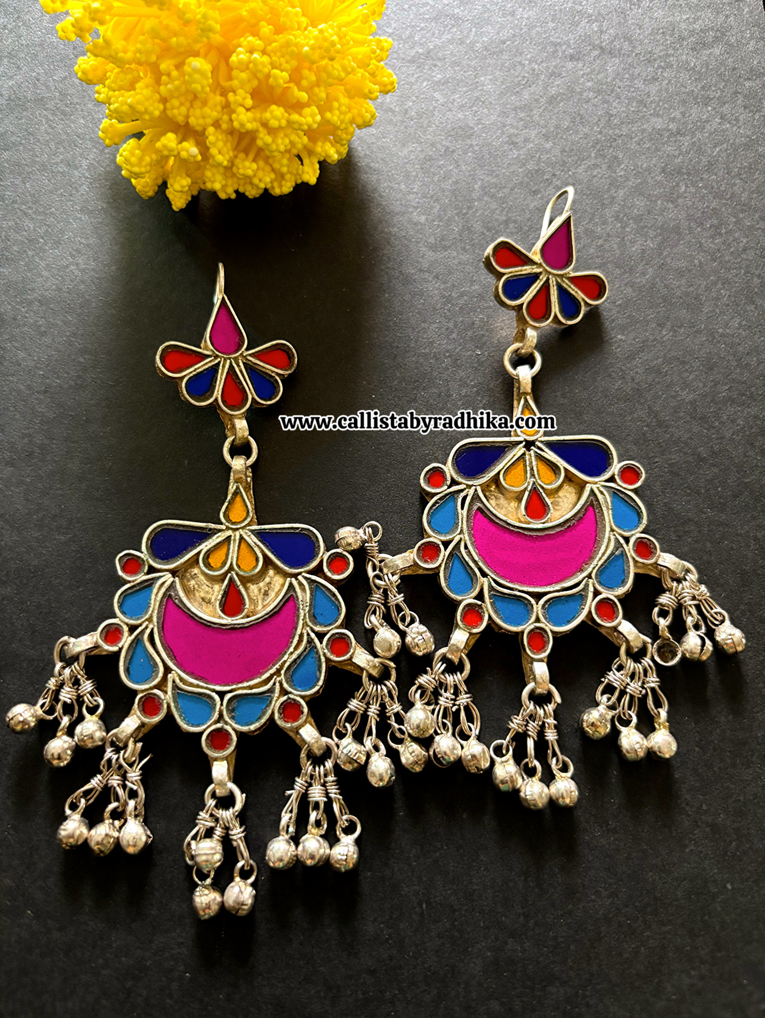 Real Glass Earrings