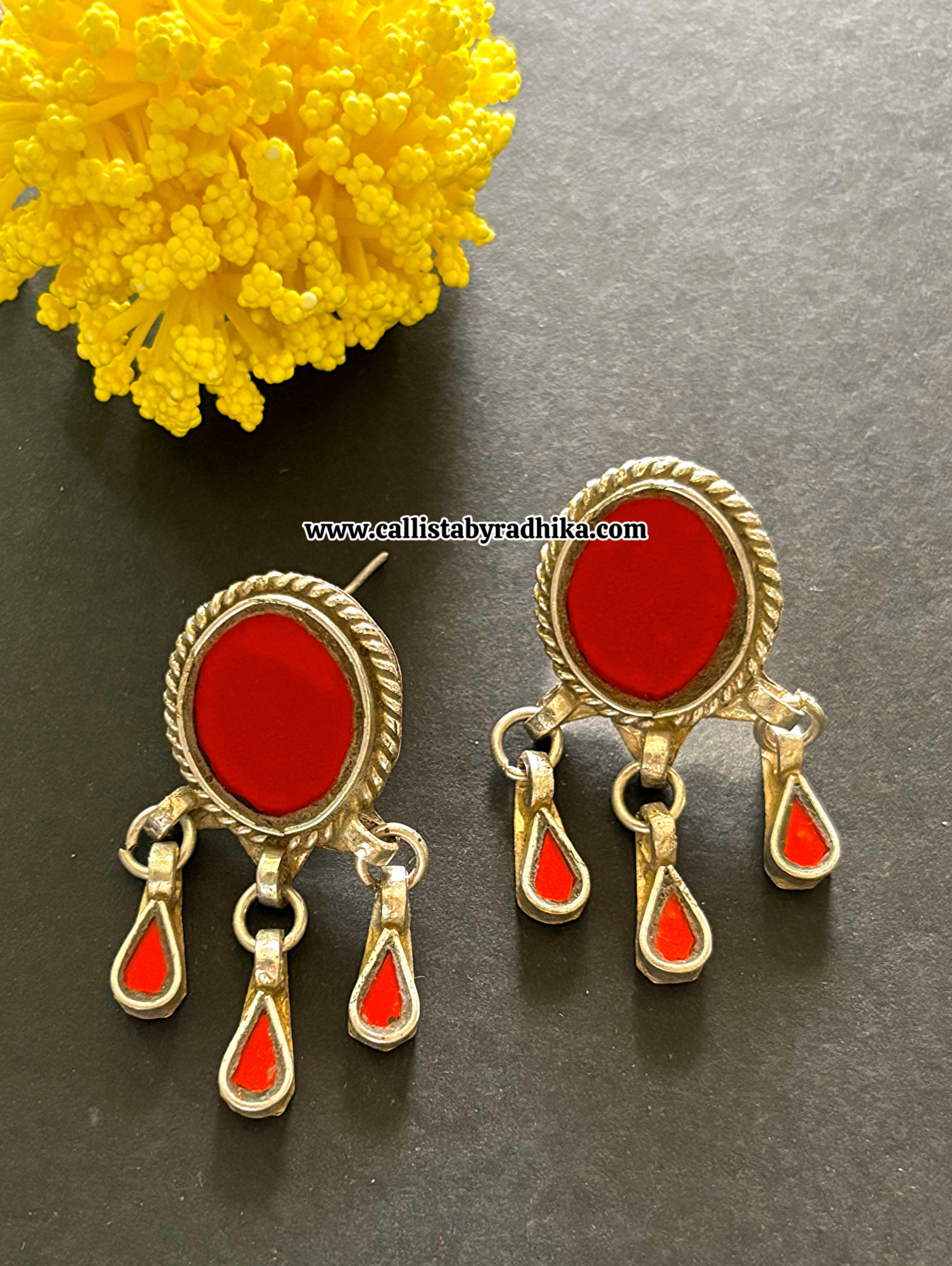 Real Glass Earrings