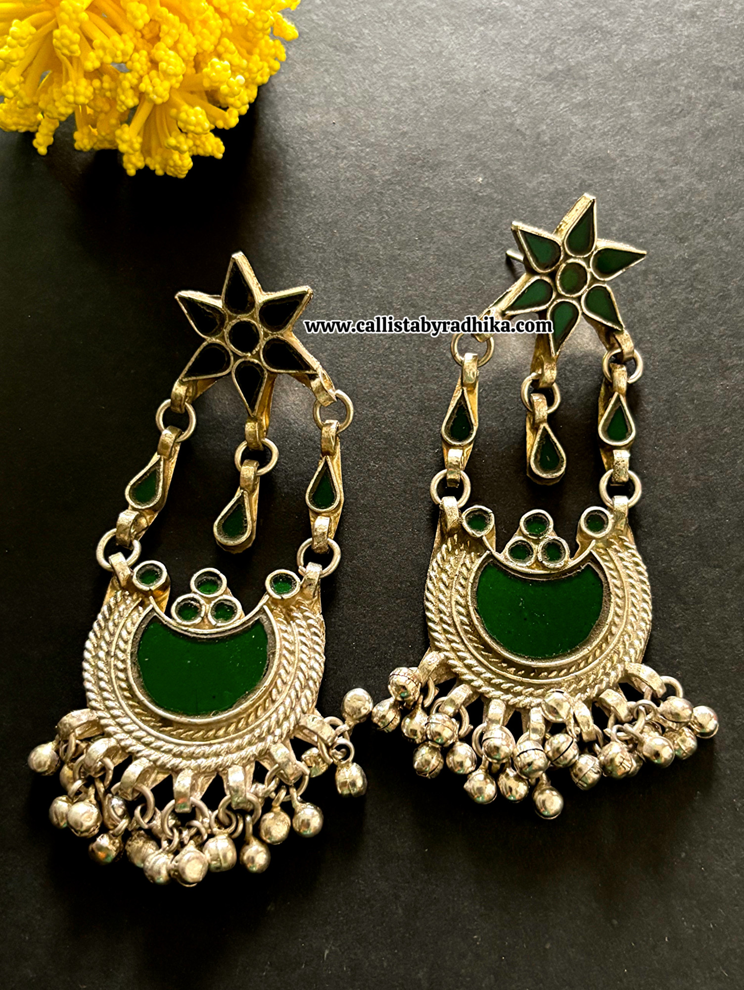 Real Glass Earrings