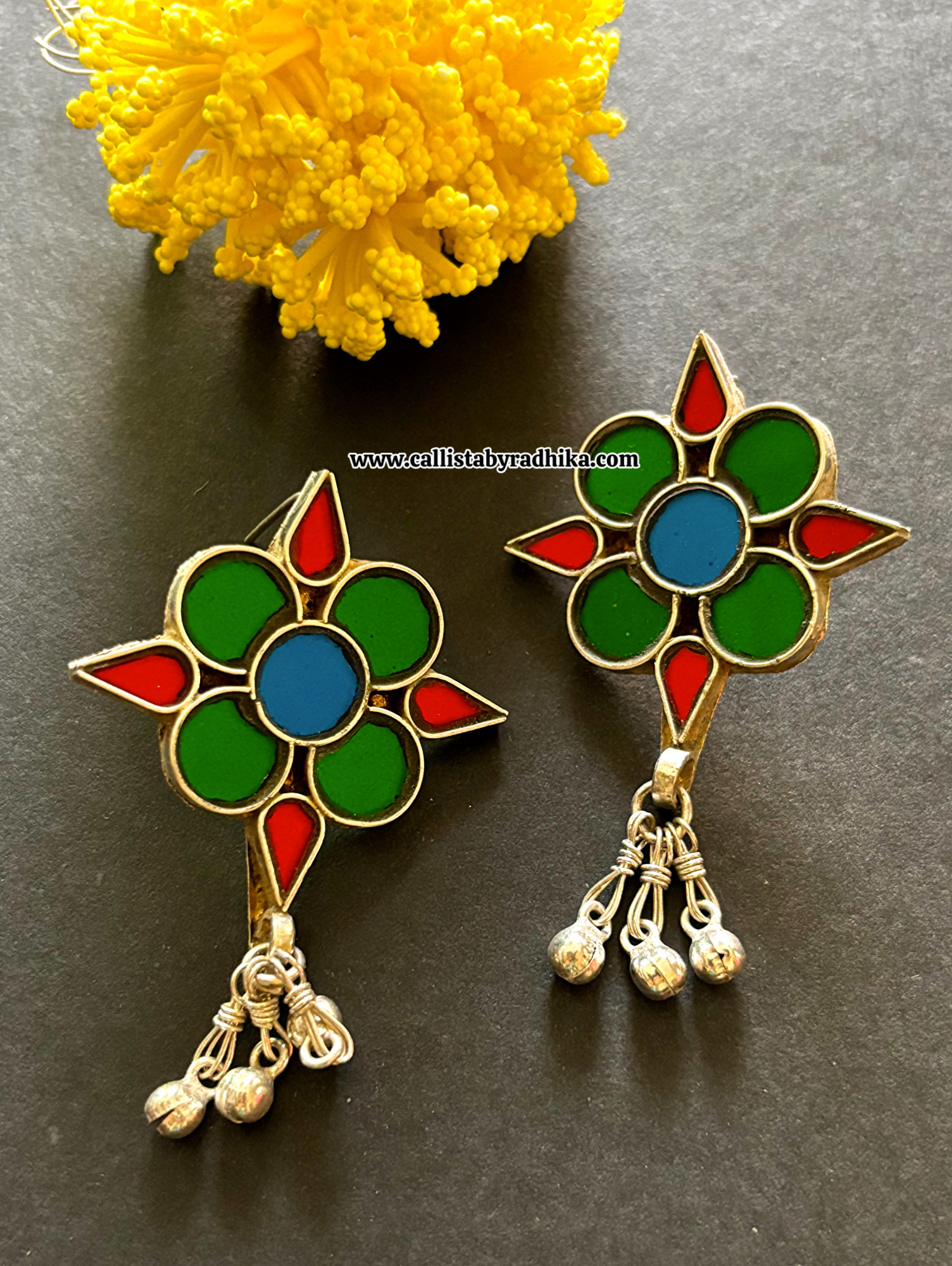 Real Glass Earrings