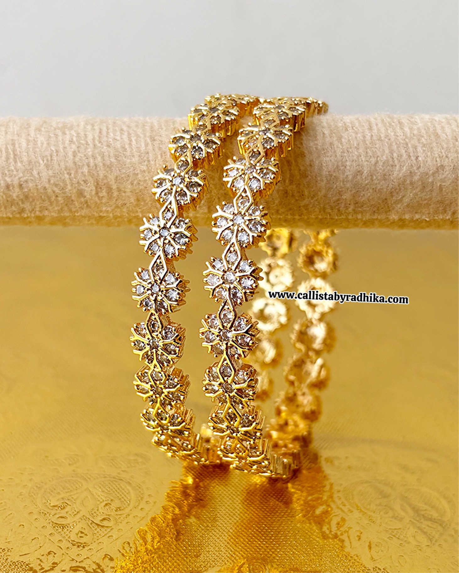 Gold Polish Bangle