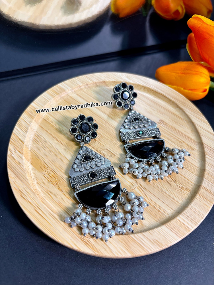 Image of Silver Replica Earring (3 Colors)