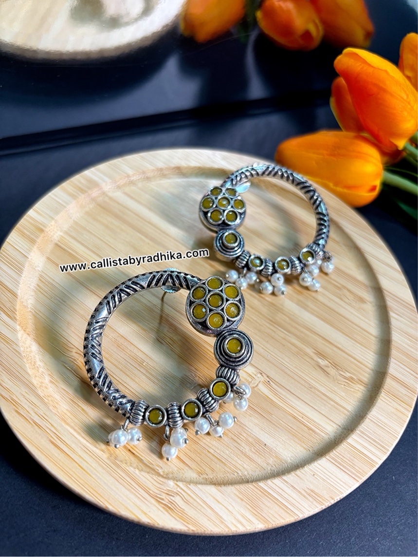 Silver Replica Earring (7 Colors)