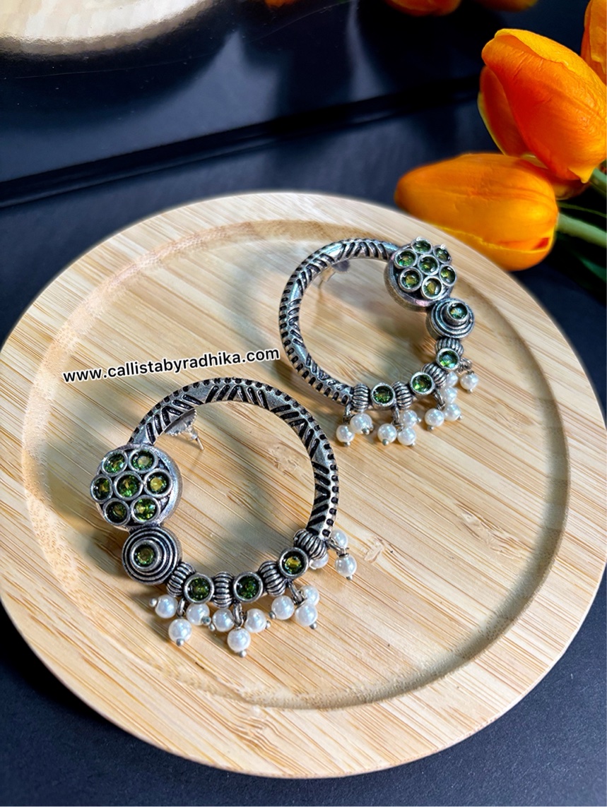 Silver Replica Earring (7 Colors)