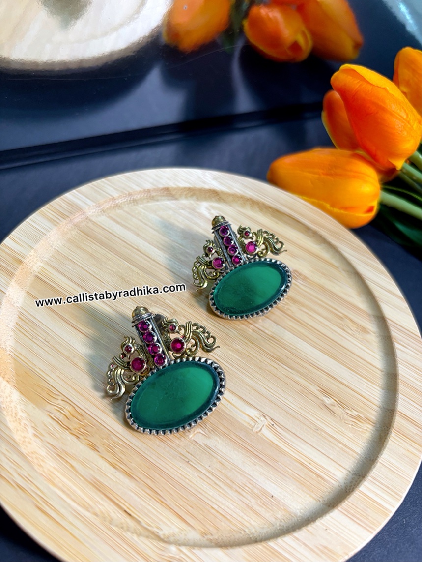 Silver Replica Earring (5 Colors)