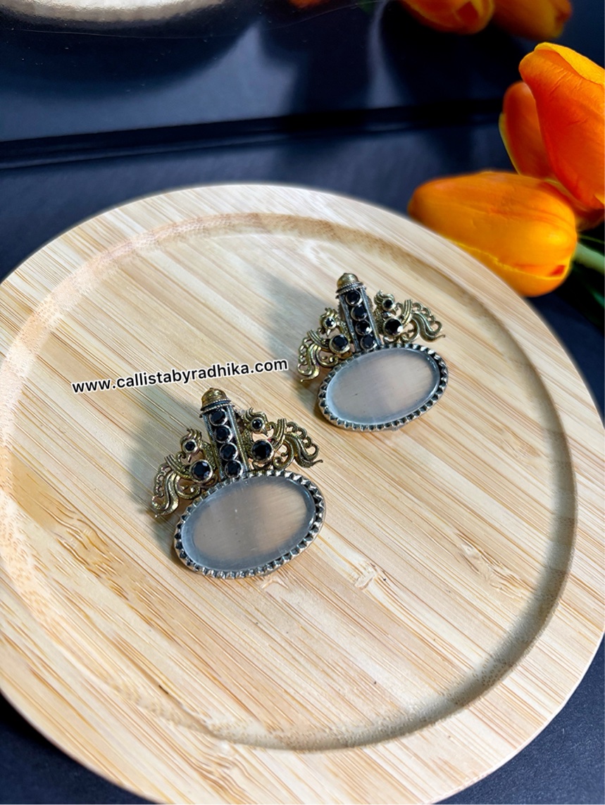 Silver Replica Earring (5 Colors)