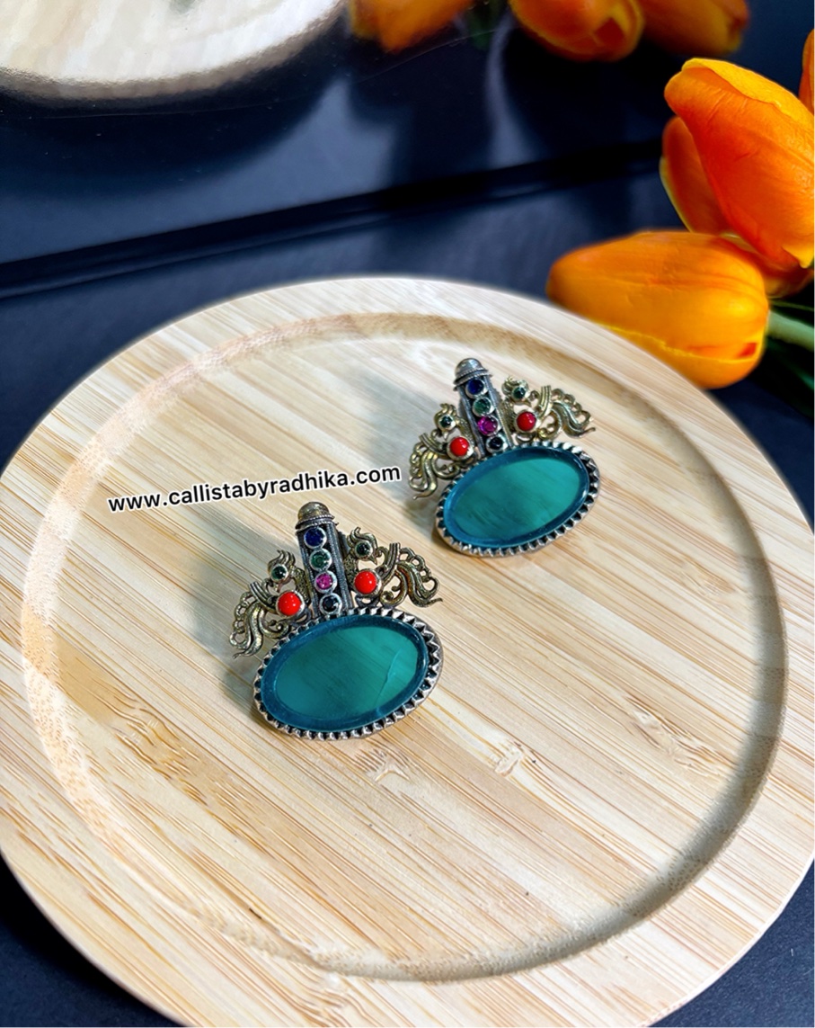 Silver Replica Earring (5 Colors)