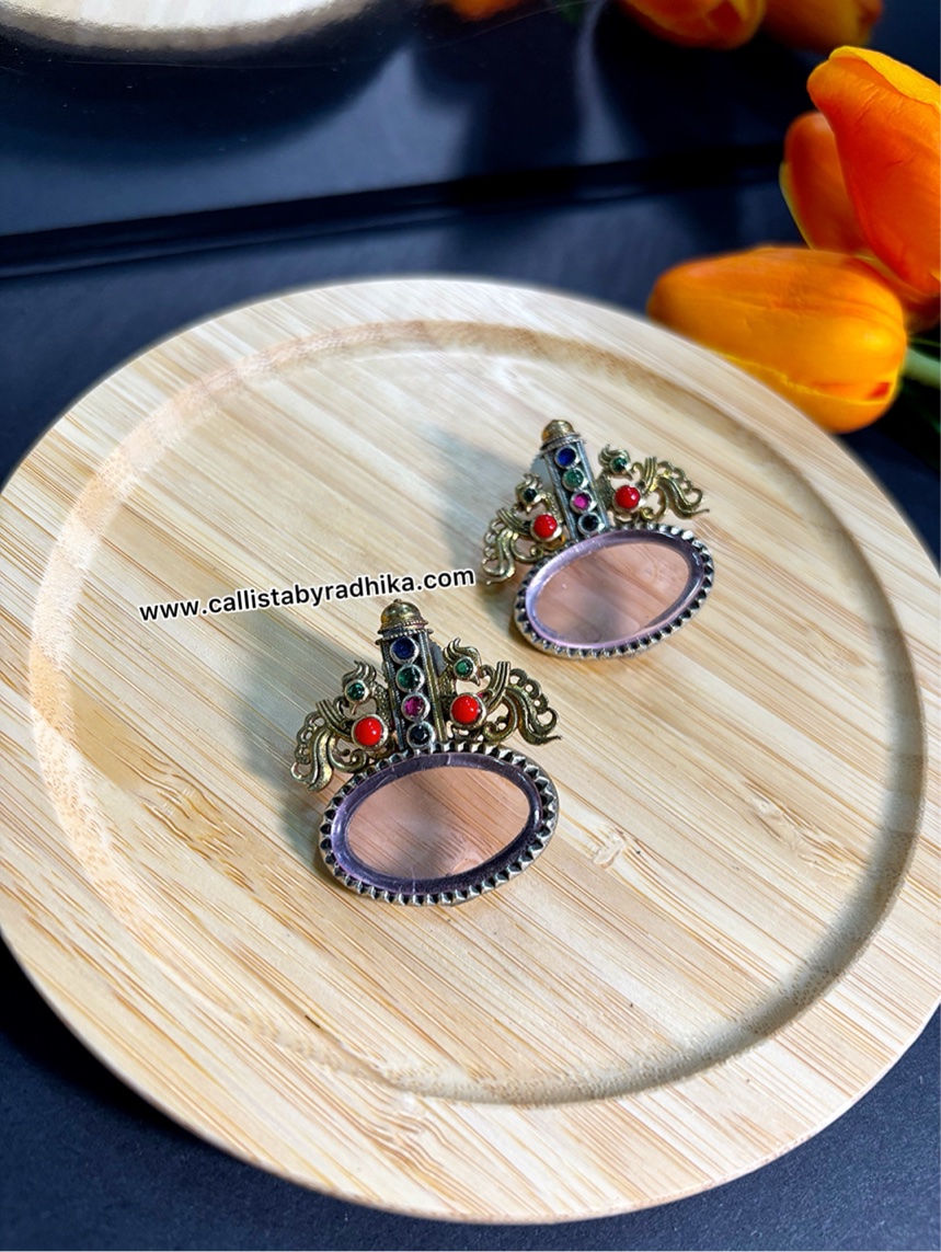 Silver Replica Earring (5 Colors)