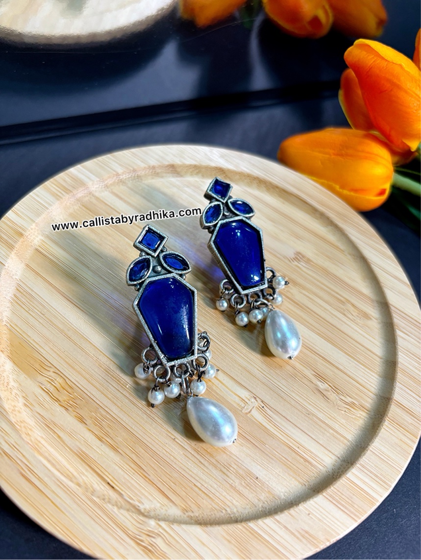 Silver Replica Earring (4 Colors)