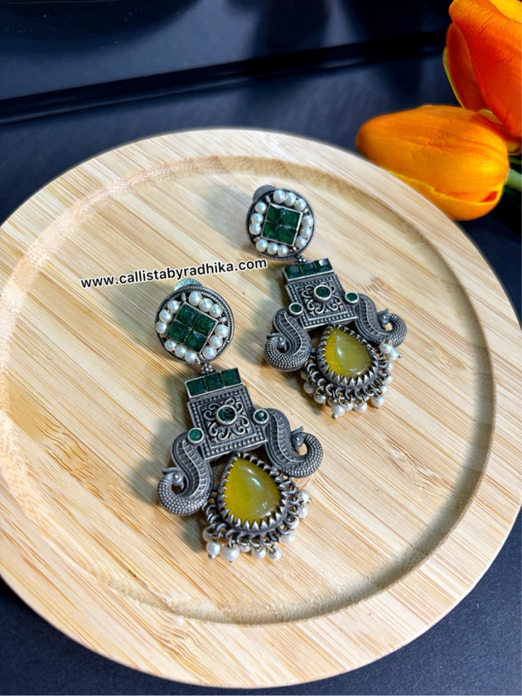 Image of Silver Replica Earring (2 Colors)