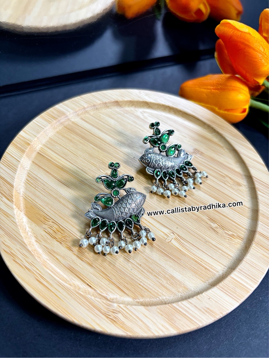 Silver Replica Earring (2 Colors)