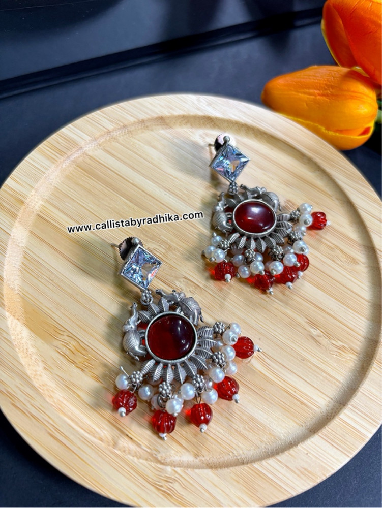 Image of Silver Replica Earring (2 Colors)