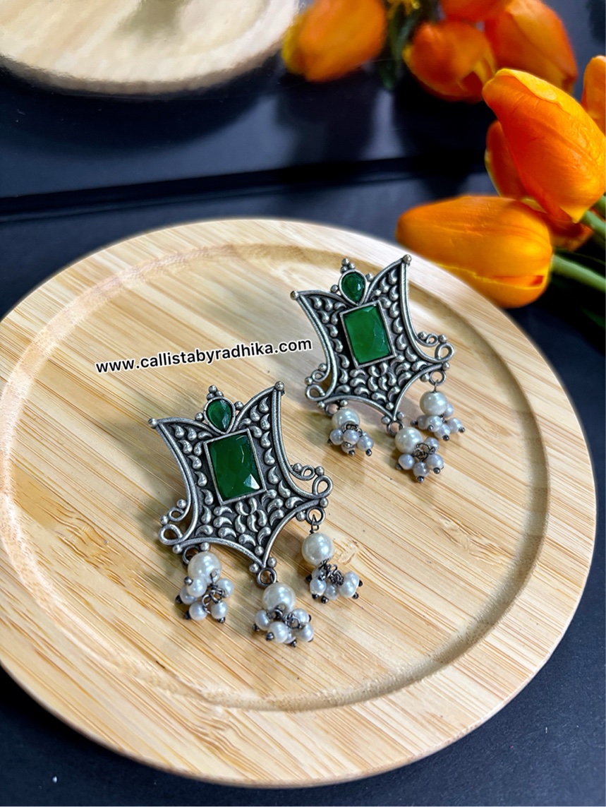 Silver Replica Earring (2 Colors)