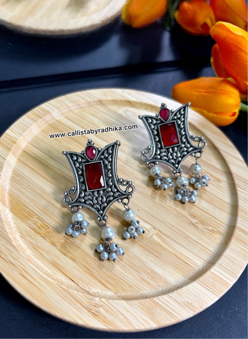 Silver Replica Earring (2 Colors)