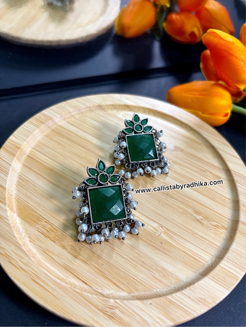 Silver Replica Earring (5 Colors)