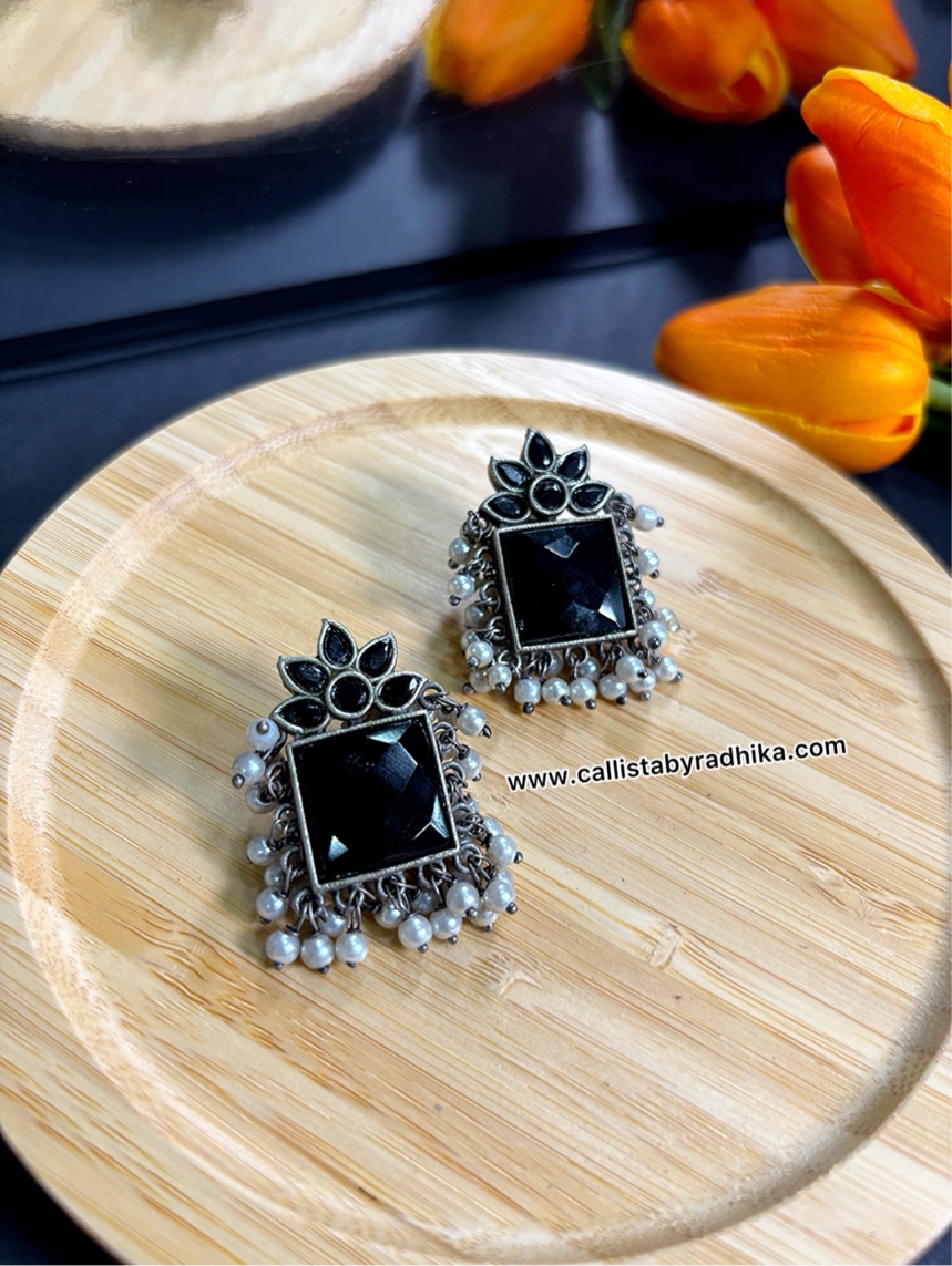 Silver Replica Earring (5 Colors)