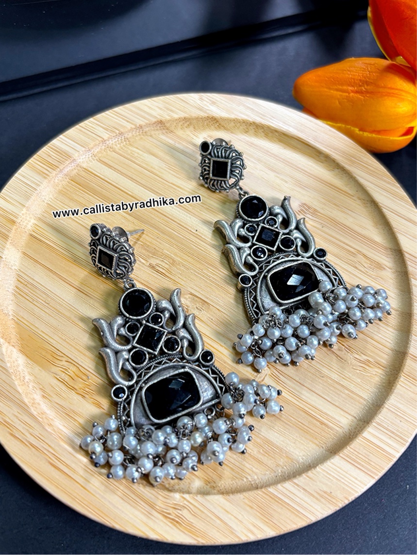 Silver Replica Earring (5 Colors)