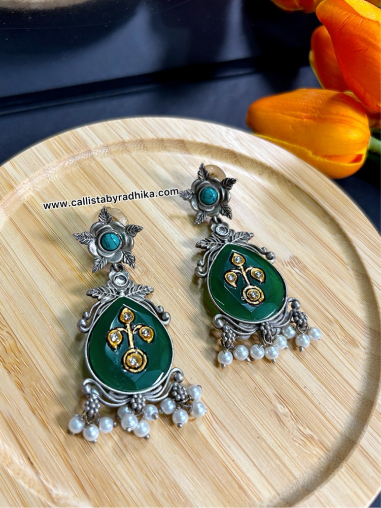 Image of Silver Replica Earring (2 Colors)