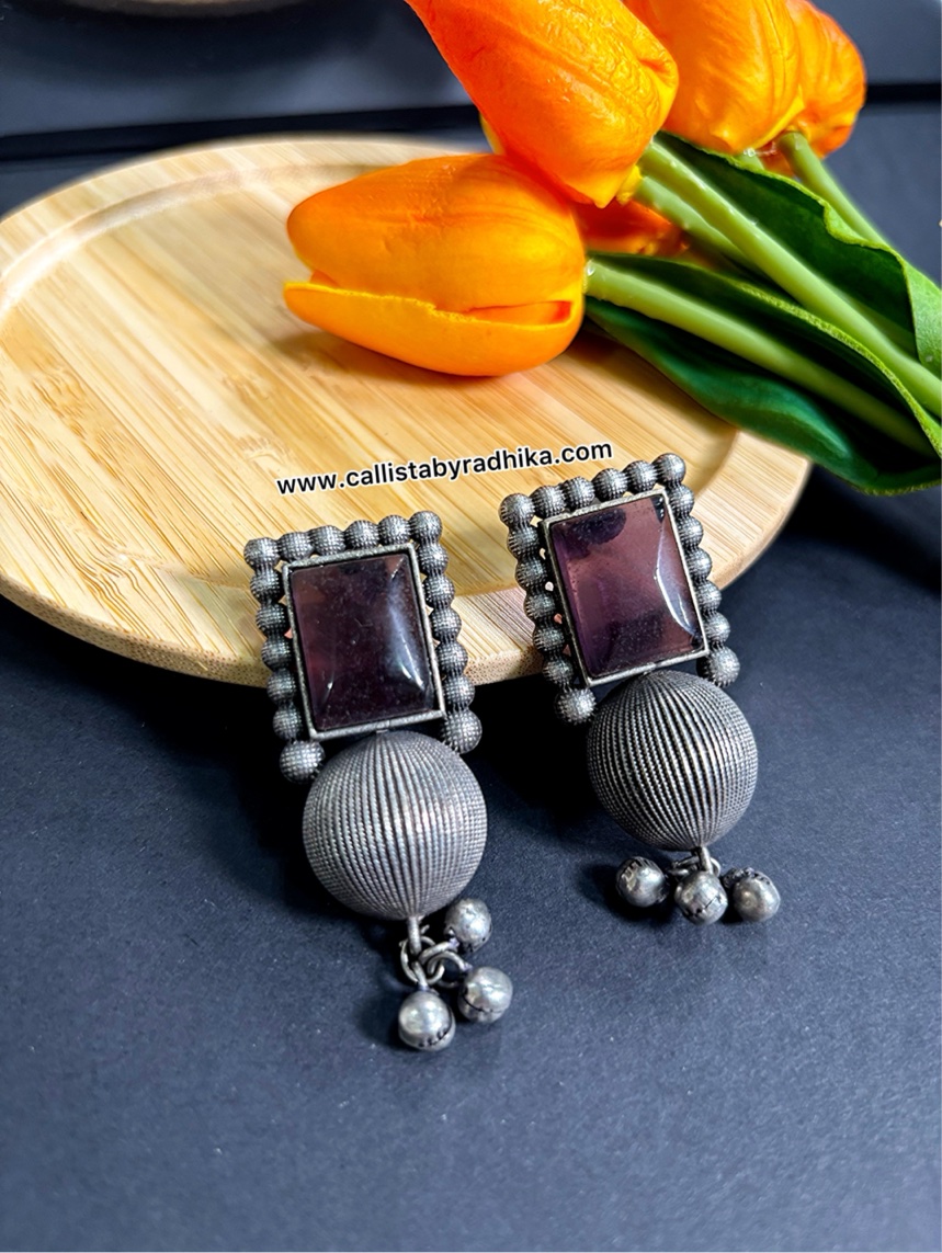 Silver Replica Earring (8 Colors)