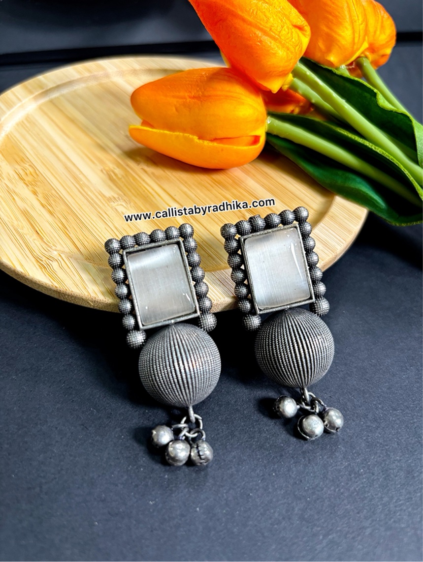 Silver Replica Earring (8 Colors)