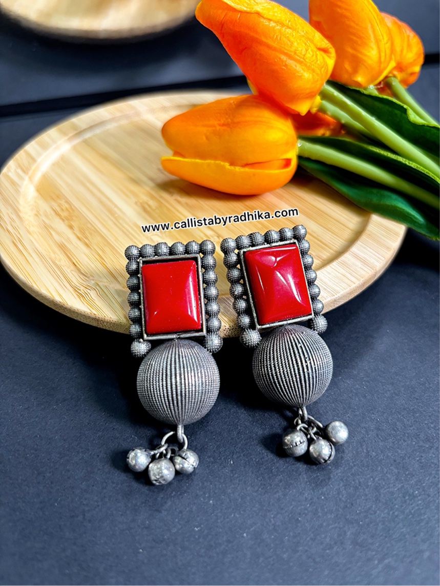 Silver Replica Earring (8 Colors)