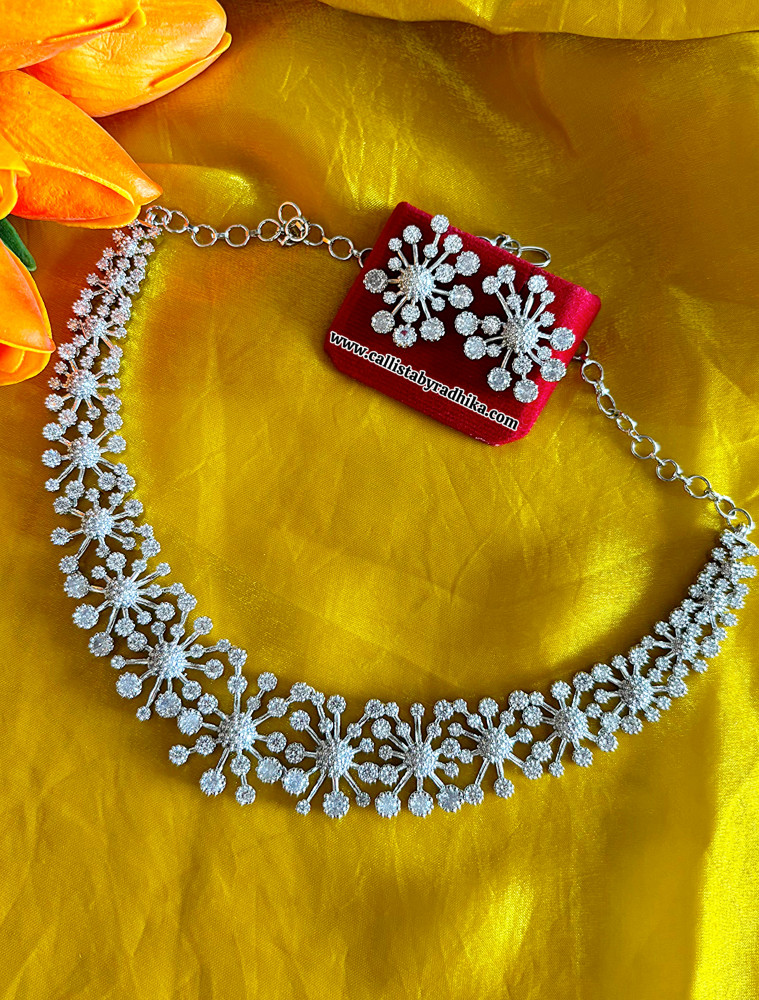 Image of White AD Hasli Necklace