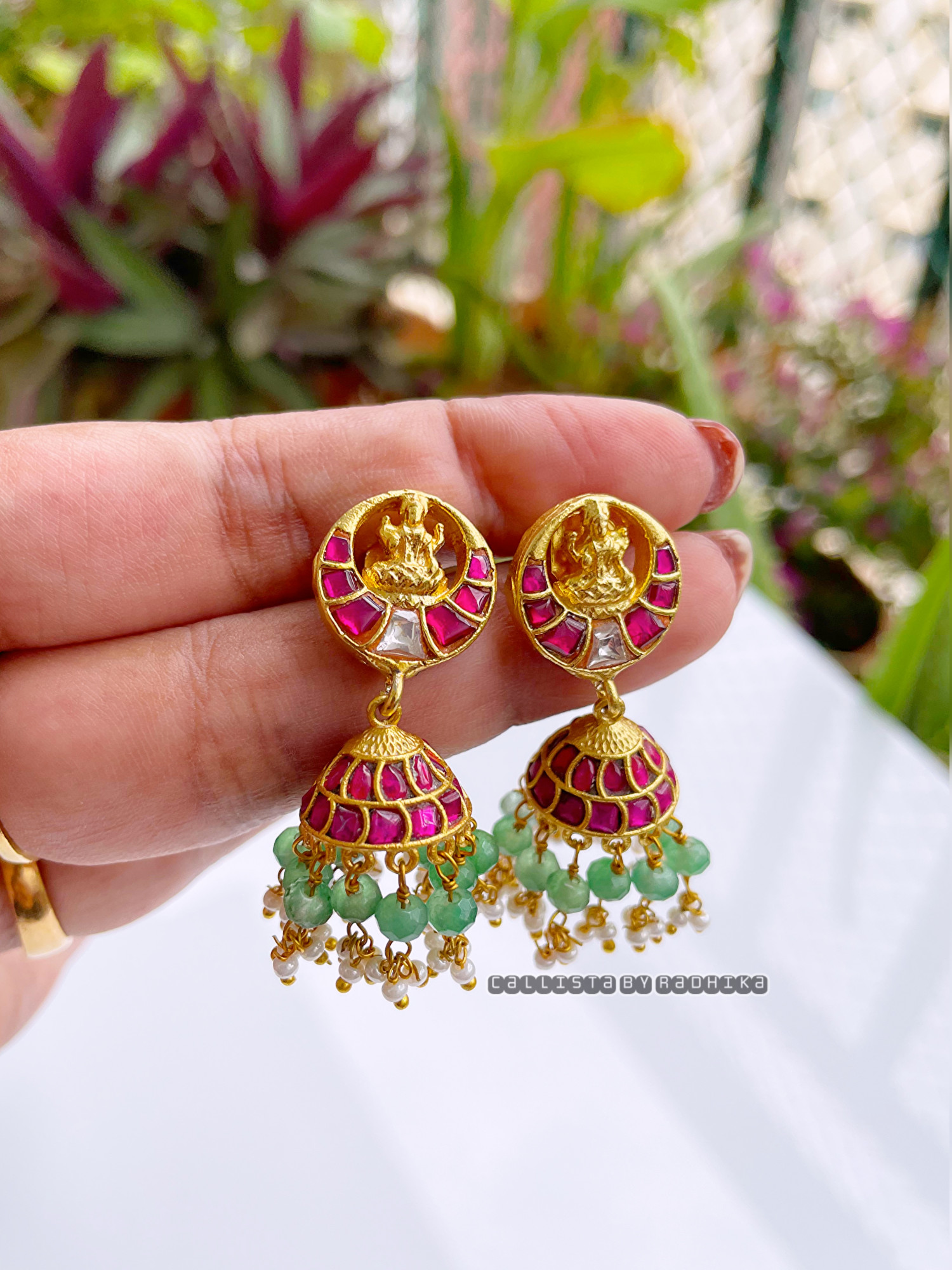 Jadau Kundan Earrings (JDE-047)