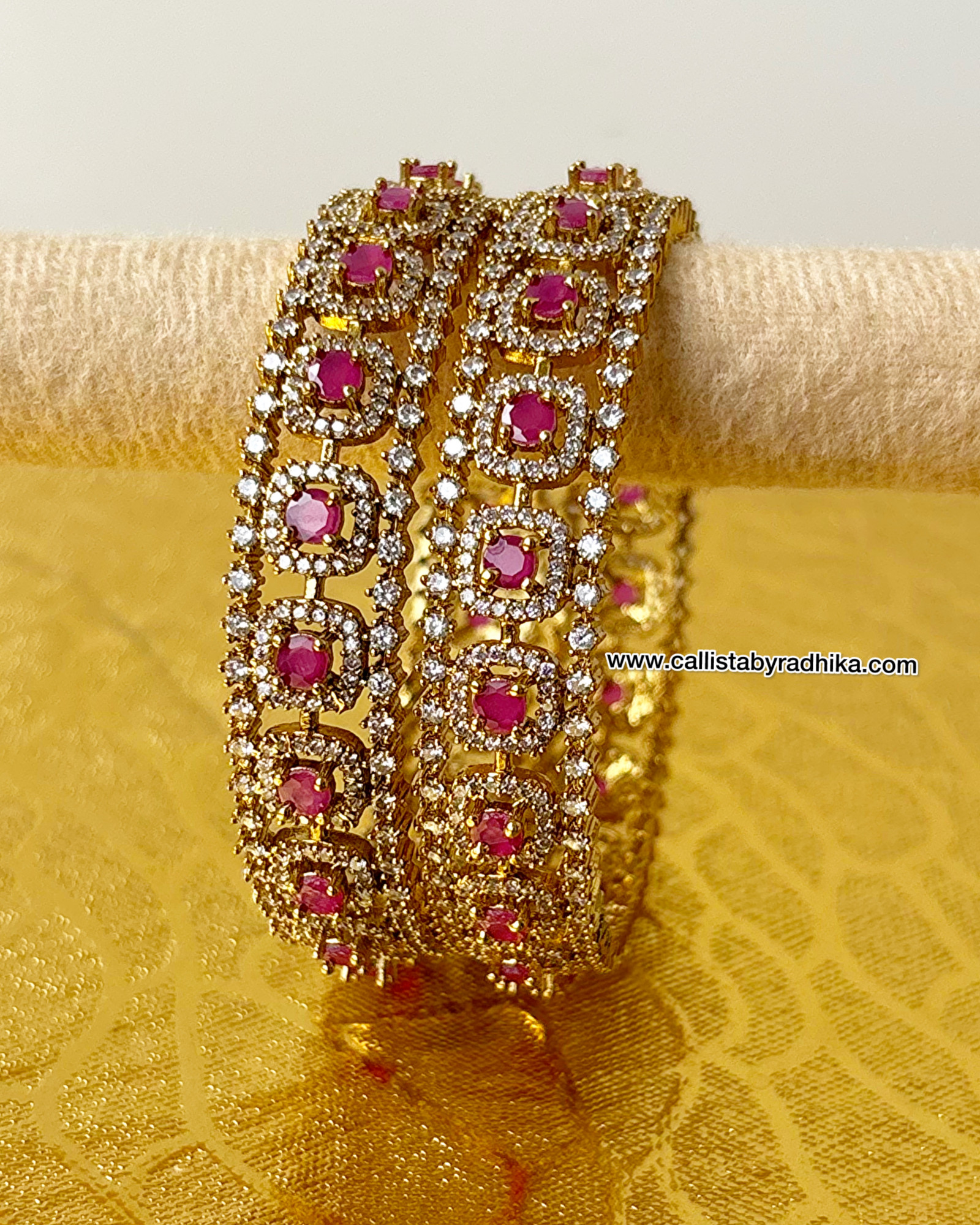 Ruby Stone Bangle