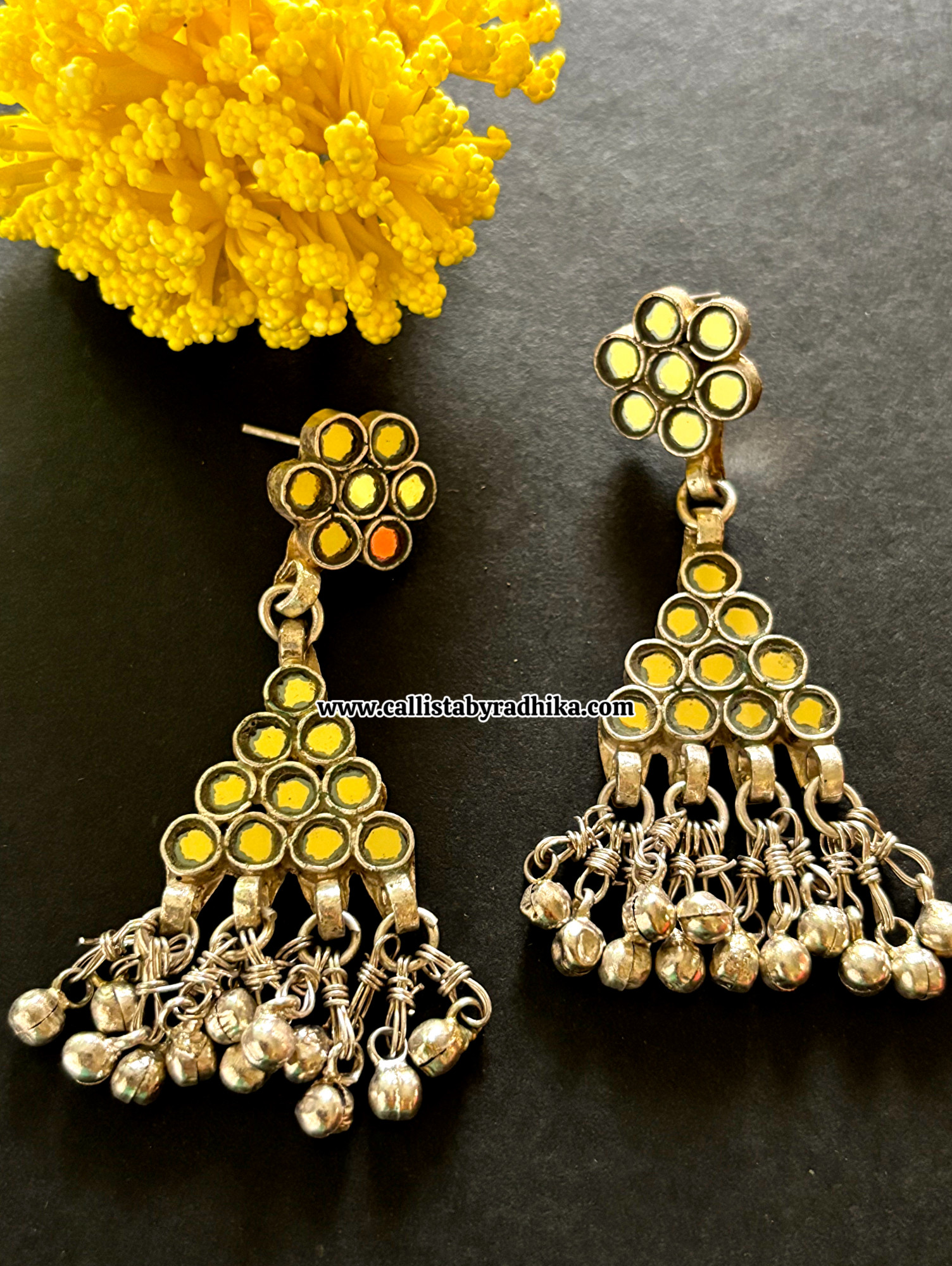 Real Glass Earrings