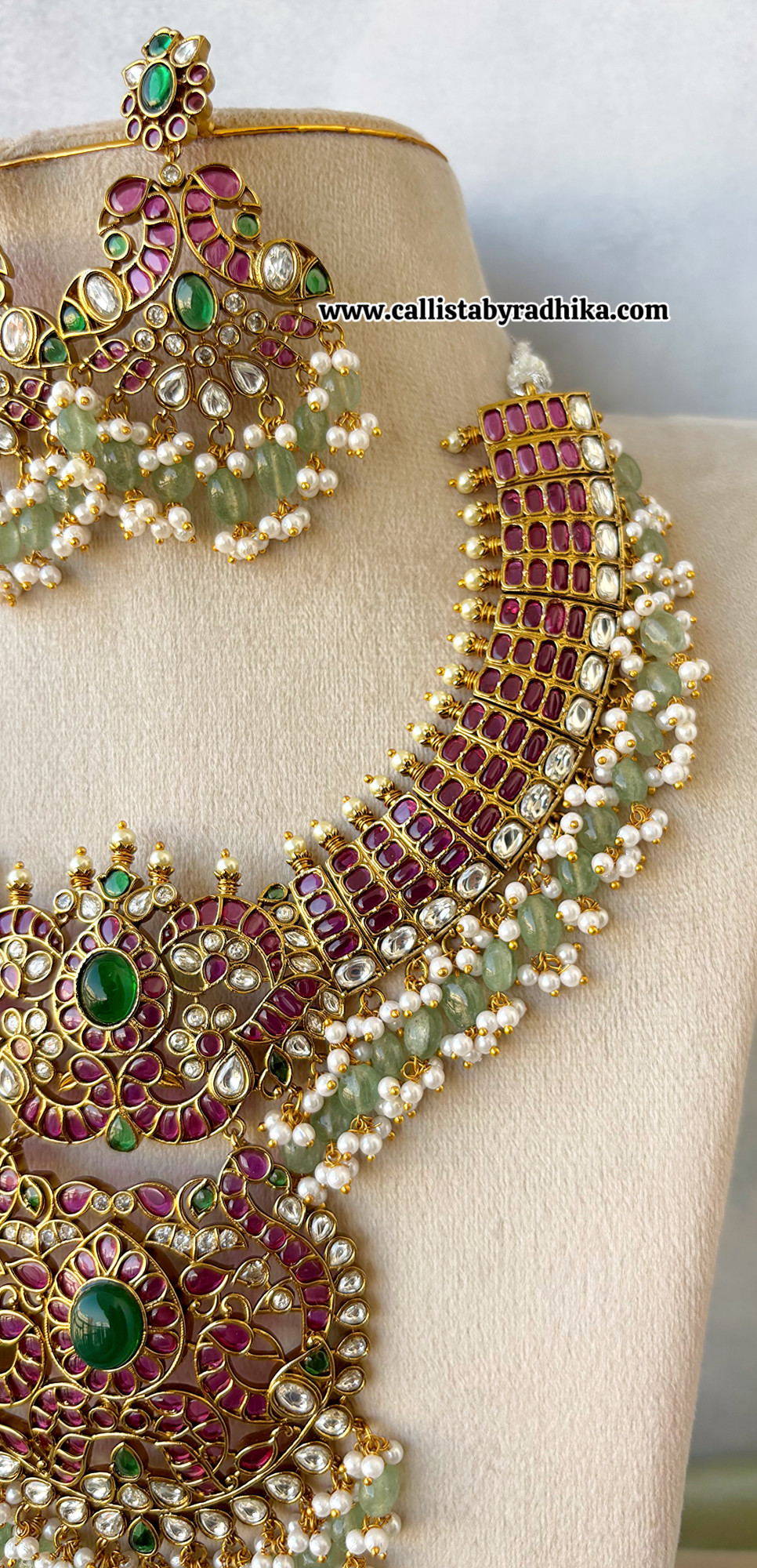 Jadau Replica Kemp Necklace