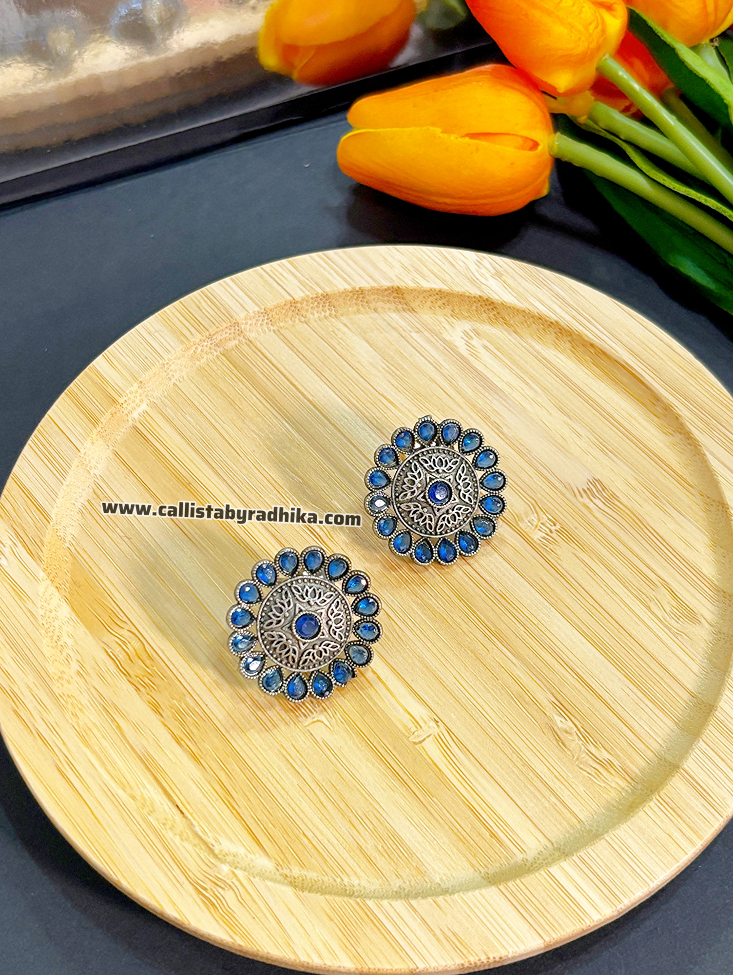 Silver Replica Studs