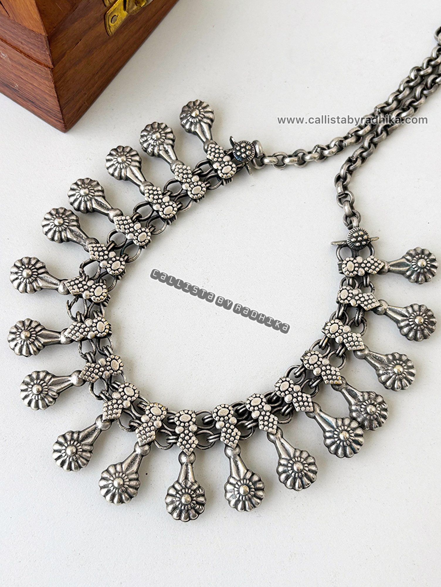 Solid Silver Neckpiece (SSN-052)