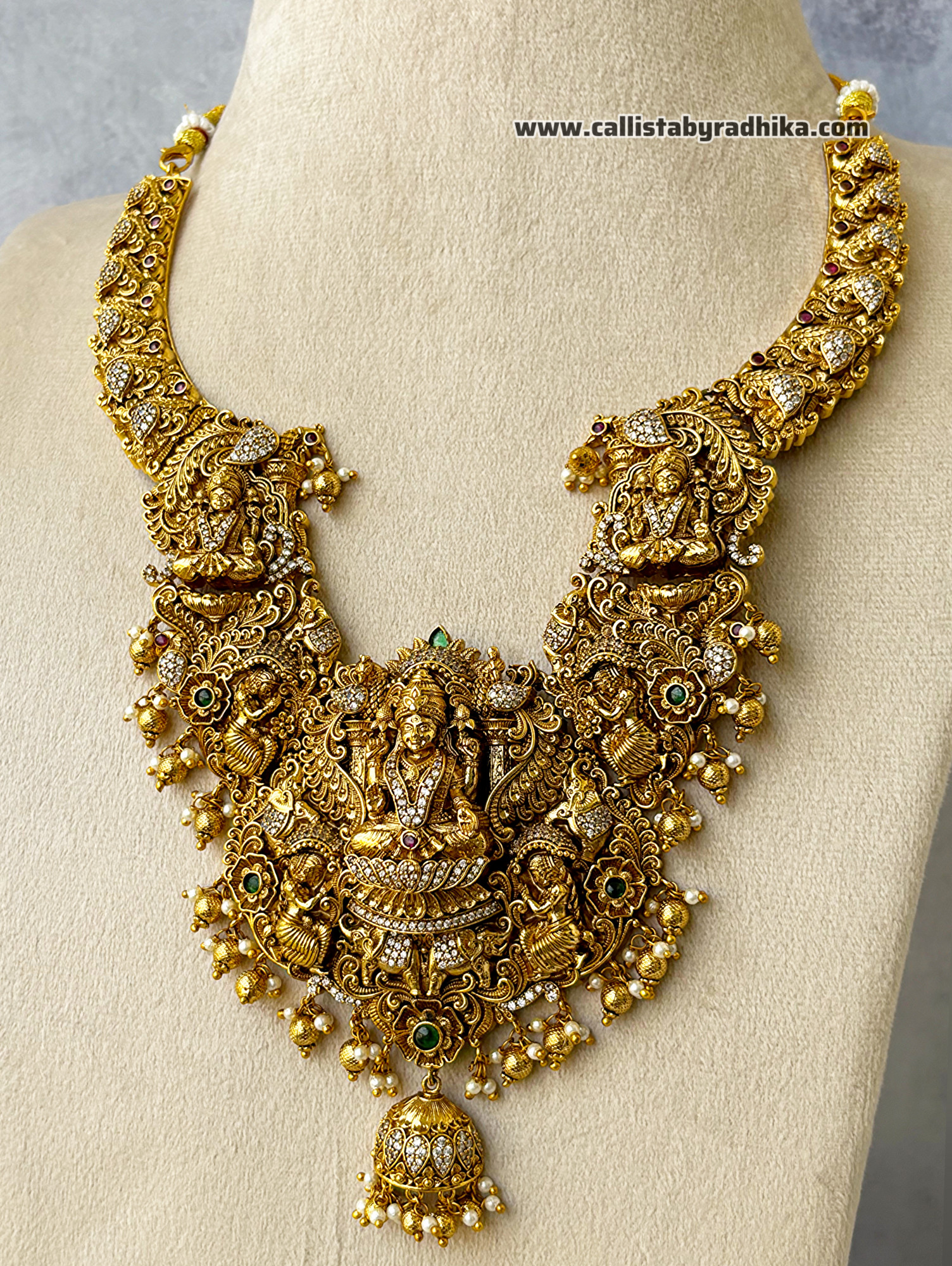 Nakshi Bridal Collar Neckpiece